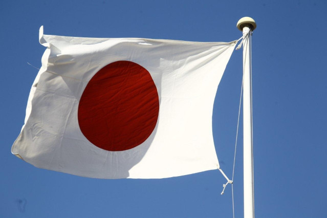 Archivo - Bandera de Jap&oacute;n