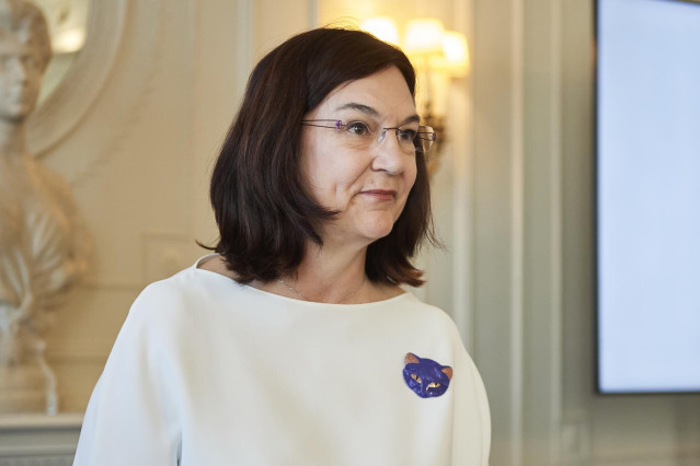 Archivo - La presidenta de la Comisi&oacute;n Nacional de los Mercados y la Competencia (CNMC) ,Cani Fern&aacute;ndez, durante la segunda jornada del curso de la APIE de la Universidad Internacional Men&eacute;ndez Pelayo (UIMP), a 23 de junio de 2023, en Santander, Cantabria