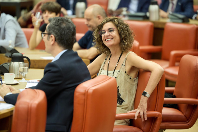 La ministra de Hacienda y Funci&oacute;n P&uacute;blica, Mar&iacute;a Jes&uacute;s Montero
