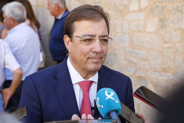 Archivo - Imagen de archivo del expresidente extreme&ntilde;o Guillermo Fern&aacute;ndez Vara