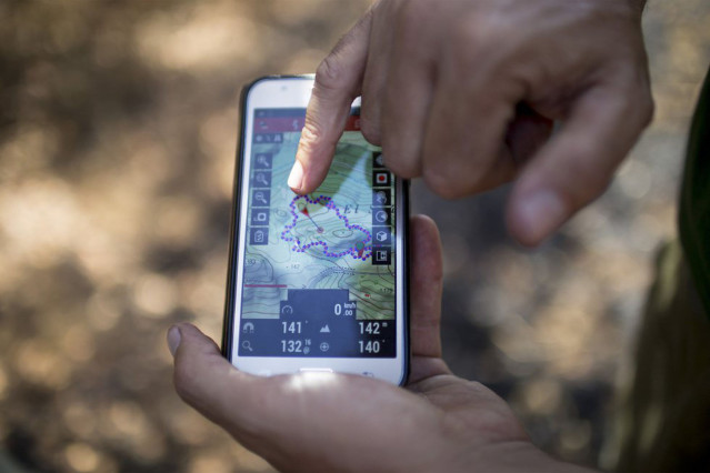 Sistema GPS para la medici&oacute;n de incendios