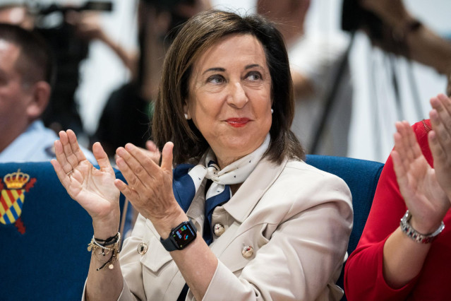 La ministra de Defensa en funciones, Margarita Robles.