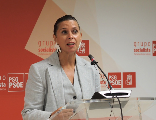 La diputada socialista Leticia Gallego.