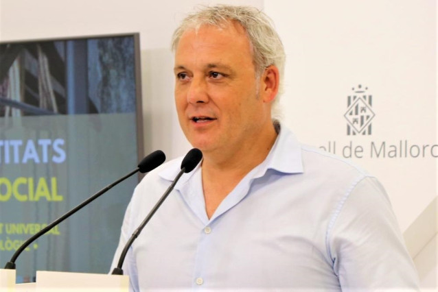 Archivo - El secretario general de Més per Mallorca y portavoz de la formación ecosoberanista en el Consell, Jaume Alzamora