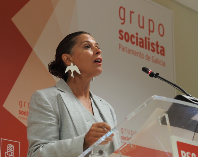 La diputada del PSdeG Leticia Gallego.
