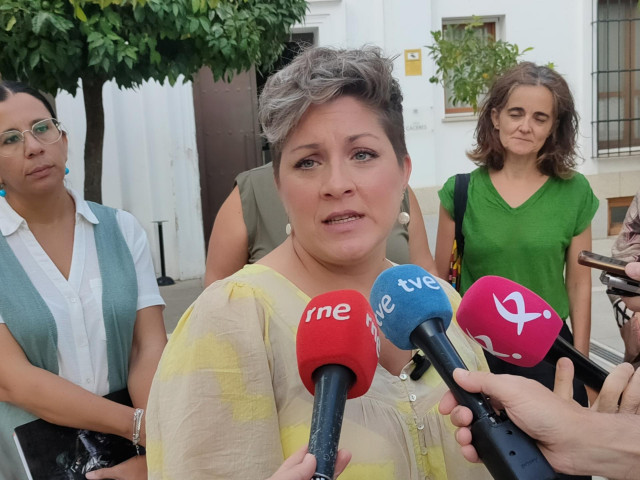 La protavoz del Grupo Socialista en la Asamblea, Soraya Vega.