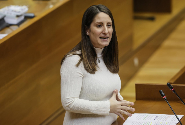 Archivo - La síndica de Vox en Les Corts, Ana Vega