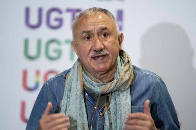 Archivo - El secretario general de UGT, Pepe Álvarez