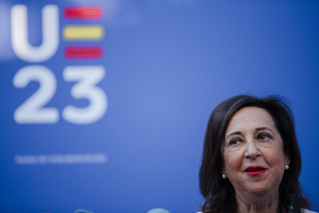 La ministra de Defensa en funciones, Margarita Robles