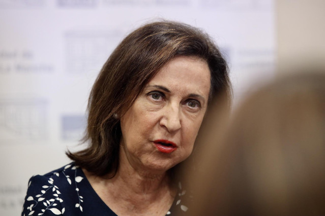 La ministra de Defensa en funciones, Margarita Robles, a 25 de agosto de 2023, en Toledo, Castilla-La Mancha (España).