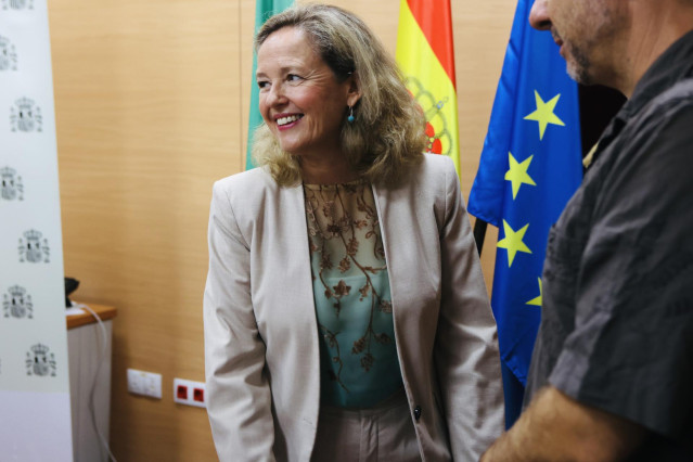 La vicepresidenta primera en funciones y ministra de Asuntos Económicos y Transformación Digital, Nadia Calviño