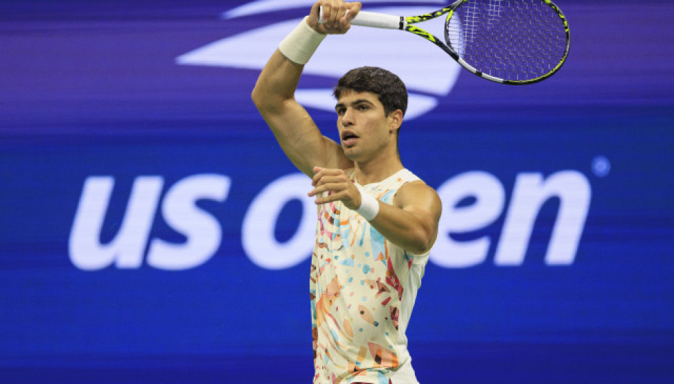 EuropaPress 5406017 29 august 2023 us new york spanish tennis player carlos alcaraz in action