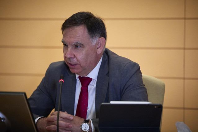 Archivo - El director general del CDTI, Javier Ponce, interviene en la presentación de la convocatoria 2021 del programa Misiones Ciencia e Innovación del Centro para el Desarrollo Tecnológico e Industrial (CDTI), a 26 de julio de 2021, en Madrid, (España