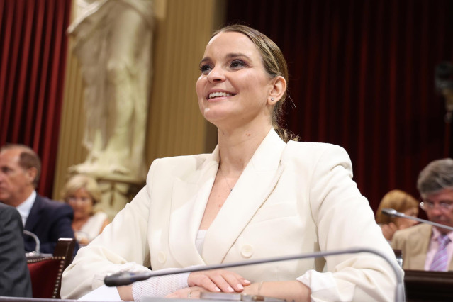 Archivo - La presidenta del Govern, Marga Prohens.