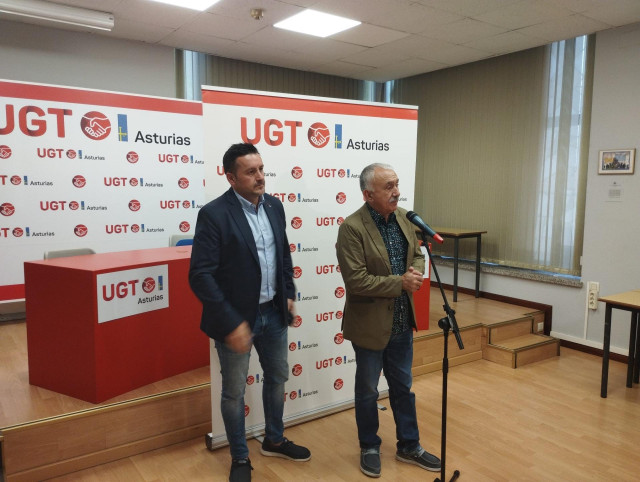 Javier Fernández Lanero y Pepe Álvarez.