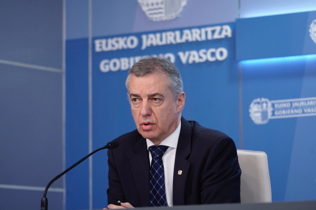 Archivo - El Lehendakari, Iñigo Urkullu