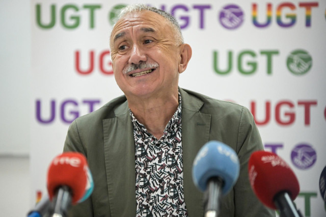 Archivo - El secretario general de UGT, Pepe Álvarez