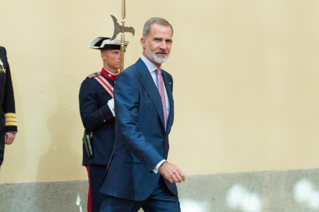 Archivo - El Rey Felipe VI