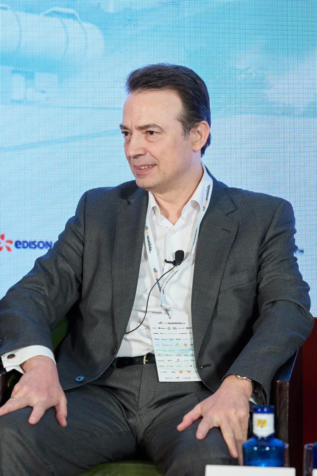 El consejero delegado de Enagas, Arturo Gonzalo Aizpiri, participa en el VIII Foro Energético de elEconomista, en el Hotel Mandarín Oriental Ritz, a 7 de septiembre de 2023, en Madrid (España).