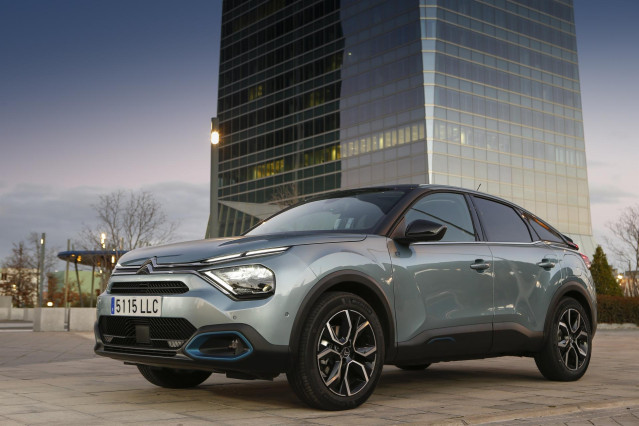 Archivo - Citroën ë-C4, fabricado en Madrid.