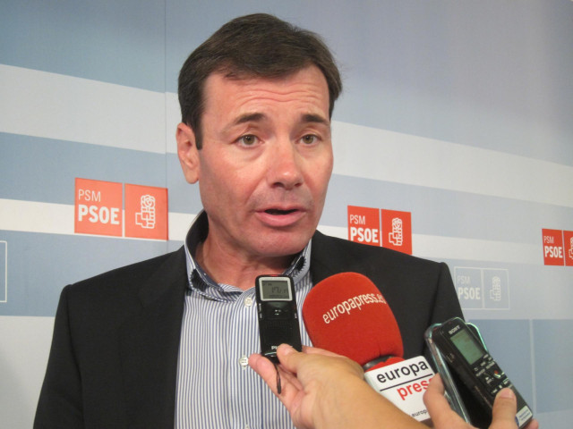 Archivo - Declaraciones del dirigente del PSOE de Madrid. Tomás Gómez, Secretario General Del PSM