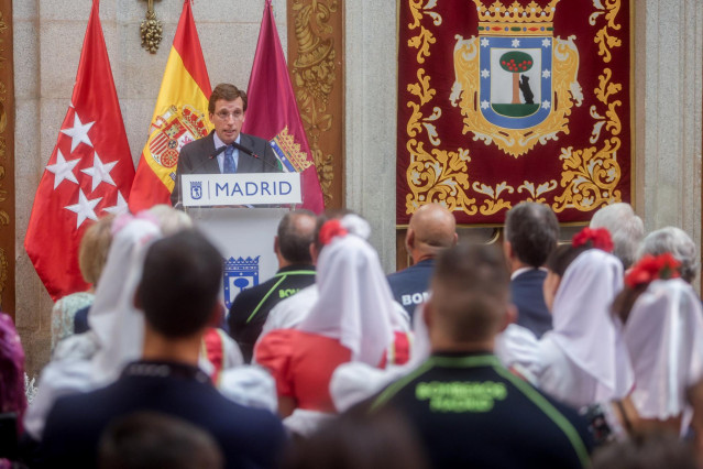 El alcalde de Madrid, José Luis Martínez-Almeida