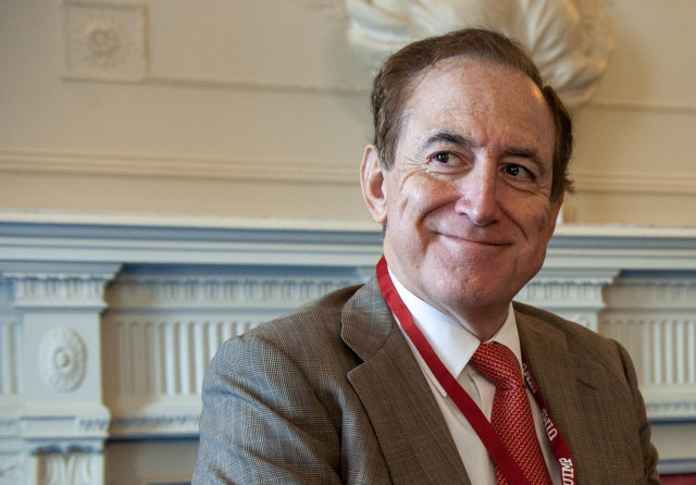 Archivo - El presidente de Mapfre, Antonio Huertas, defiende que la transición energética tiene que ser 