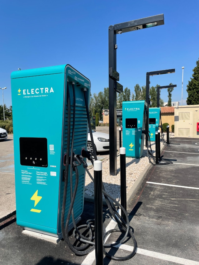 Estación de carga ultra rápida de Electra