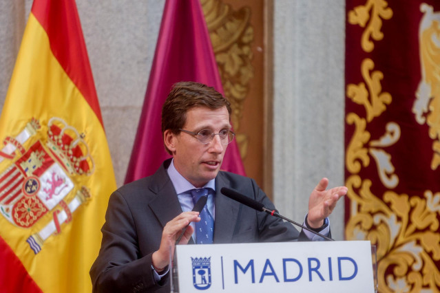 El alcalde de Madrid, José Luis Martínez-Almeida