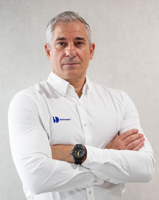 Archivo - El nuevo director de ventas de BeDisruptive en España, Javier Tomás