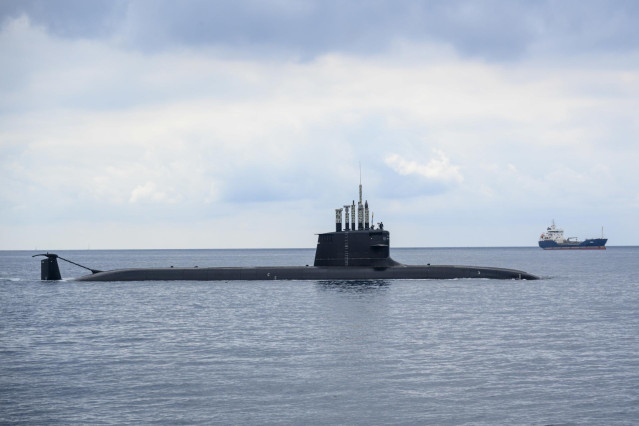 Archivo - Submarino del programa S-80, durante la visita de la Ministra de Defensa, Margarita Robles, en el astillero de Navantia, a 5 de julio de 2023, en Cartagena, Región de Murcia (España). Durante su visita, Robles ha conocido de primera mano el esta