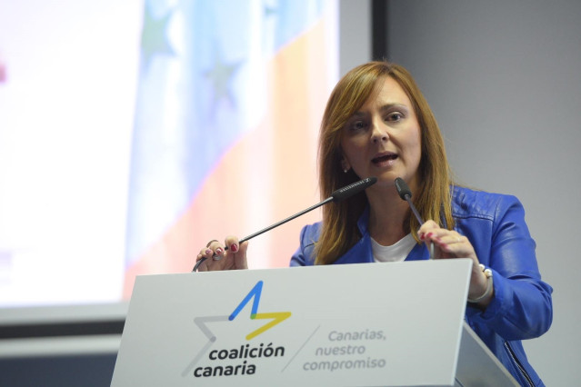 Archivo - La consejera de Presidencia, Administraciones Públicas, Justicia y Seguridad del Gobierno de Canarias, Nieves Lady Barreto