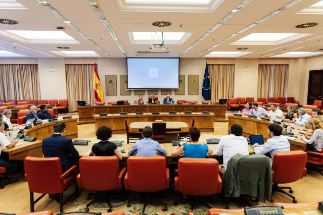 Reunión del Grupo Parlamentario Plurinacional Sumar, en el Congreso de los Diputados, a 13 de septiembre de 2023, en Madrid (España).