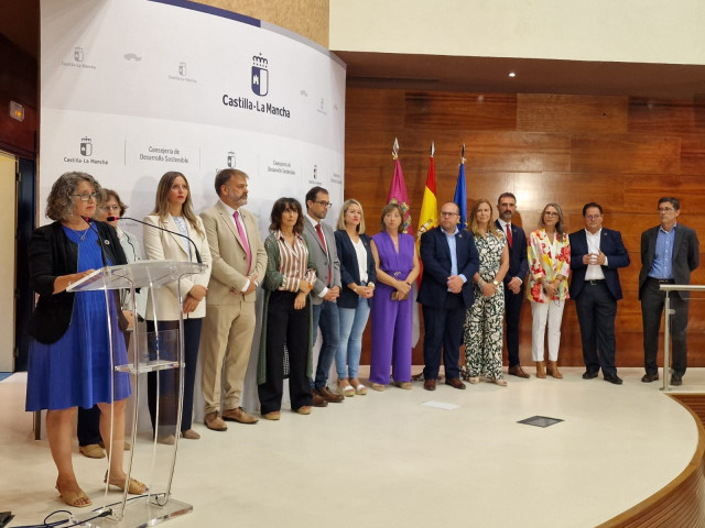 La consejera de Desarrollo Sostenible, Mercedes Gómez, presenta la estructura y el nuevo equipo de la Consejería