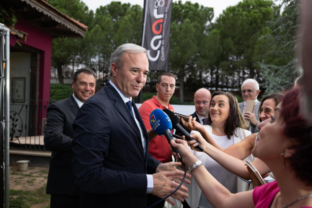 El presidente del Gobierno de Aragón, Jorge Azcón.