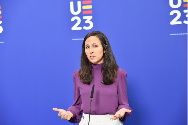 La ministra de Derechos Sociales y Agenda 2030 en funciones, Ione Belarra.