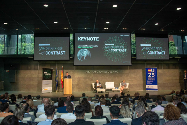 El director general de la Guardia Civil, Leonardo Marcos, ha inaugurado este lunes la 11ª Conferencia EDEN sobre protección de datos en las fuerzas y cuerpos de seguridad, organizada por la Guardia Civil en el marco de la Presidencia Española de la UE.