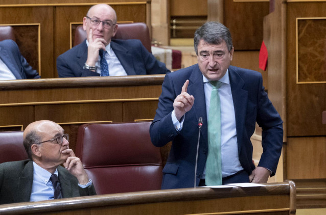 Archivo - El portavoz del PNV en el Congreso de los Diputados, Aitor Esteban