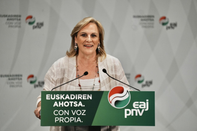 Archivo - La presidenta del Bizkai Buru Batzar de EAJ-PNV, Itxaso Atutxa.