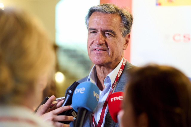 Archivo - El diputado del Parlamento Europeo Juan Fernando López Aguilar (PSOE)