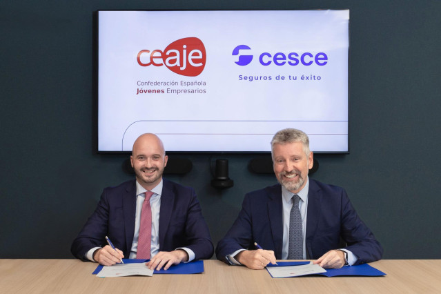Ceaje y Cesce renuevan su acuerdo de colaboración para continuar con la formación de jóvenes empresarios.