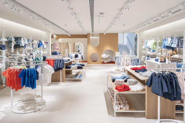 La tienda de Mango Kids de Passeig de Gràcia de Barcelona