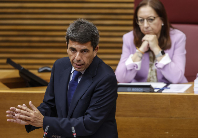 Archivo - El presidente de la Generalitat Valenciana, Carlos Mazón.