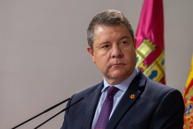 Archivo - El presidente de Castilla-La Mancha, Emiliano García-Page