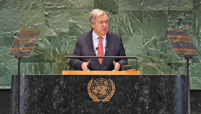 EuropaPress 5450474 secretario general onu antonio guterres