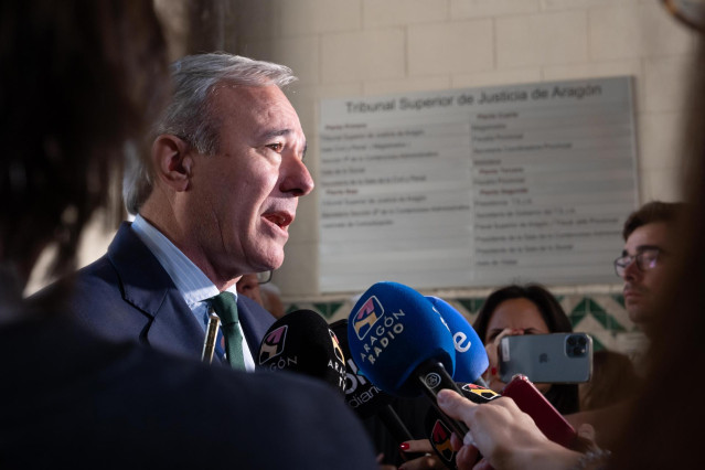 El presidente del Gobierno de Aragón, Jorge Azcón.