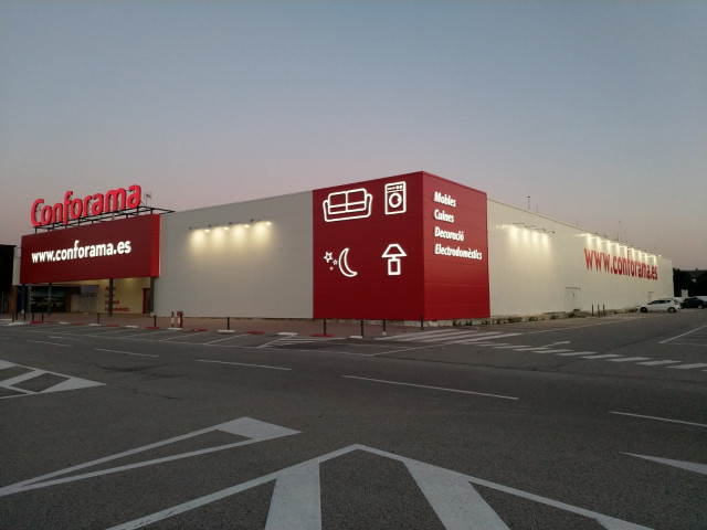 Archivo - Tienda de Conforama Iberia en Terrassa (Barcelona).