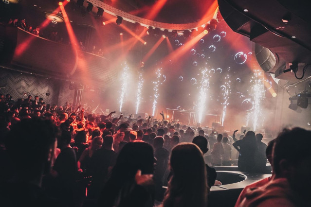 Discoteca Pelícano en A Coruña (Galicia).