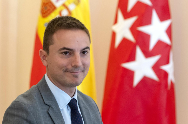 El portavoz del PSOE en la Asamblea de Madrid, Juan Lobato,