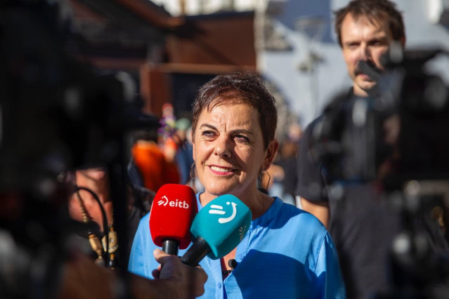 La portavoz de EH Bildu en el Congreso, Mertxe Aizpurua